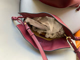Luxurious Minimalist Soft Calfskin Bucket Bag | Shoulder Bag and Crossbody Bag for Women with Drawstring Closure