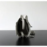Luxury Black Leather Tote Bag, Handmade Togo and Lambskin Leather Shoulder Bag and Crossbody Square Bag