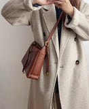 Luxury Cowhide Leather Hobo Bag | Soft Leather Shoulder & Crossbody Purse