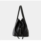 Luxury Cowhide Leather Tote Bag | Handcrafted Large Shoulder Work Satchel
