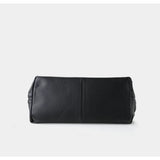 Luxury Cowhide Leather Tote Bag | Handcrafted Large Shoulder Work Satchel