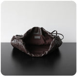 Luxury Handwoven Lambskin Crossbody Bag, Soft Leather Hobo Bag, Designer Craftsmanship Woven Flap Tote for Women