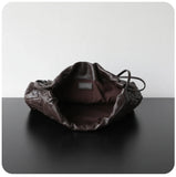 Luxury Handwoven Lambskin Crossbody Bag, Soft Leather Hobo Bag, Designer Craftsmanship Woven Flap Tote for Women