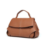 Luxury High Quality Pebbled Cowhide Leather Crossbody Bag, Minimalist Crossbody for Women, Lightweight Shoulder Satchel