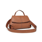 Luxury High Quality Pebbled Cowhide Leather Crossbody Bag, Minimalist Crossbody for Women, Lightweight Shoulder Satchel