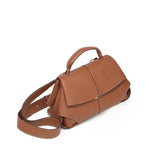 Luxury High Quality Pebbled Cowhide Leather Crossbody Bag, Minimalist Crossbody for Women, Lightweight Shoulder Satchel