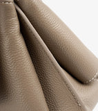 Luxury High Quality Pebbled Cowhide Leather Crossbody Bag, Minimalist Crossbody for Women, Lightweight Shoulder Satchel