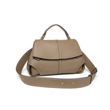 Luxury High Quality Pebbled Cowhide Leather Crossbody Bag, Minimalist Crossbody for Women, Lightweight Shoulder Satchel