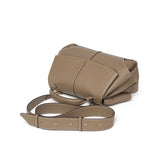 Luxury High Quality Pebbled Cowhide Leather Crossbody Bag, Minimalist Crossbody for Women, Lightweight Shoulder Satchel