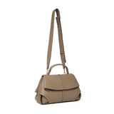 Luxury High Quality Pebbled Cowhide Leather Crossbody Bag, Minimalist Crossbody for Women, Lightweight Shoulder Satchel
