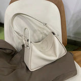 Luxury Togo Calfskin Leather Pillow Bag | Minimalist Slouchy Crossbody & Shoulder Bag | 2026 Designer Collection