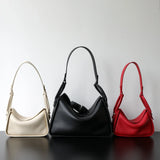 Luxury Togo Calfskin Leather Pillow Bag | Minimalist Slouchy Crossbody & Shoulder Bag | 2026 Designer Collection