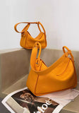 Luxury Togo Calfskin Leather Pillow Bag | Minimalist Slouchy Crossbody & Shoulder Bag | 2026 Designer Collection