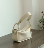 Luxury Togo Calfskin Leather Pillow Bag | Minimalist Slouchy Crossbody & Shoulder Bag | 2026 Designer Collection