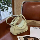 Luxury Togo Calfskin Leather Pillow Bag | Minimalist Slouchy Crossbody & Shoulder Bag | 2026 Designer Collection