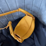 Luxury Togo Calfskin Leather Pillow Bag | Minimalist Slouchy Crossbody & Shoulder Bag | 2026 Designer Collection
