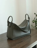 Luxury Togo Calfskin Leather Pillow Bag | Minimalist Slouchy Crossbody & Shoulder Bag | 2026 Designer Collection