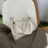 Luxury Togo Calfskin Leather Pillow Bag | Minimalist Slouchy Crossbody & Shoulder Bag | 2026 Designer Collection