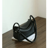 Luxury Togo Calfskin Leather Pillow Bag | Minimalist Slouchy Crossbody & Shoulder Bag | 2026 Designer Collection