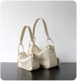 Luxury Togo Calfskin Leather Pillow Bag | Minimalist Slouchy Crossbody & Shoulder Bag | 2026 Designer Collection