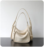Luxury Togo Calfskin Leather Pillow Bag | Minimalist Slouchy Crossbody & Shoulder Bag | 2026 Designer Collection