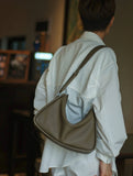 Luxury Togo Calfskin Leather Pillow Bag | Minimalist Slouchy Crossbody & Shoulder Bag | 2026 Designer Collection