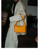 Luxury Togo Calfskin Leather Pillow Bag | Minimalist Slouchy Crossbody & Shoulder Bag | 2026 Designer Collection
