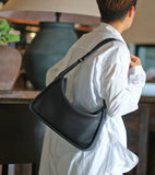 Luxury Togo Calfskin Leather Pillow Bag | Minimalist Slouchy Crossbody & Shoulder Bag | 2026 Designer Collection
