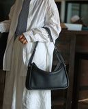 Luxury Togo Calfskin Leather Pillow Bag | Minimalist Slouchy Crossbody & Shoulder Bag | 2026 Designer Collection