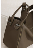 Luxury Togo Calfskin Leather Pillow Bag | Minimalist Slouchy Crossbody & Shoulder Bag | 2026 Designer Collection