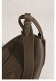 Luxury Togo Calfskin Leather Pillow Bag | Minimalist Slouchy Crossbody & Shoulder Bag | 2026 Designer Collection