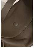 Luxury Togo Calfskin Leather Pillow Bag | Minimalist Slouchy Crossbody & Shoulder Bag | 2026 Designer Collection