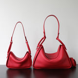 Luxury Togo Calfskin Leather Pillow Bag | Minimalist Slouchy Crossbody & Shoulder Bag | 2026 Designer Collection
