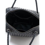 Luxury Women's Lambskin Woven Boston Crossbody Bag | Handcrafted Versatile Shoulder Bag - Image 9