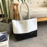 Custom Handcrafted Soft Grain Cowhide Leather Tote | Large Two-Tone Shoulder Bag for Laptop & Travel