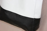 Custom Handcrafted Soft Grain Cowhide Leather Tote | Large Two-Tone Shoulder Bag for Laptop & Travel