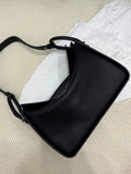 Luxury Togo Calfskin Leather Pillow Bag | Minimalist Slouchy Crossbody & Shoulder Bag | 2026 Designer Collection