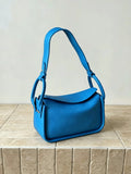 Luxury Togo Calfskin Leather Pillow Bag | Minimalist Slouchy Crossbody & Shoulder Bag | 2026 Designer Collection