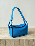 Luxury Togo Calfskin Leather Pillow Bag | Minimalist Slouchy Crossbody & Shoulder Bag | 2026 Designer Collection