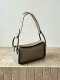 Luxury Togo Calfskin Leather Pillow Bag | Minimalist Slouchy Crossbody & Shoulder Bag | 2026 Designer Collection