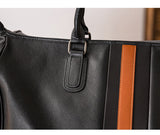 Men’s Italian Full Grain Leather Weekender Travel Bag, Handcrafted Large Overnight Duffle Bag for Business, Weekend Getaway, Gym, Carry-On, and Short Trips