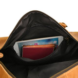 Men's or Women's Crossbody Bag Travelling, Premium Leather Travel Duffel Bag | Carry-All Duffel - Handcrafted Waterproof Gym Carry-On with Shoe Compartment