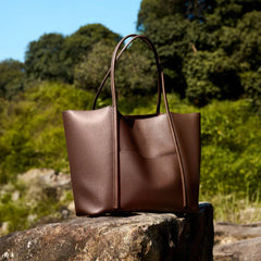 Minimalist Genuine Leather Tote Large Handbag, Top Handle Purse, Soft Leather Black Purse, Beige Leather Weekday Bag, Everyday Bag Minimalist Genuine Leather Tote Large Handbag, Top Handle Purse, Soft Leather Black Purse, Beige Leather Weekday Bag, Everyday Bag