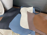 Minimalist & Versatile Soft Cowhide Leather Crossbody Bag with Lock Closure