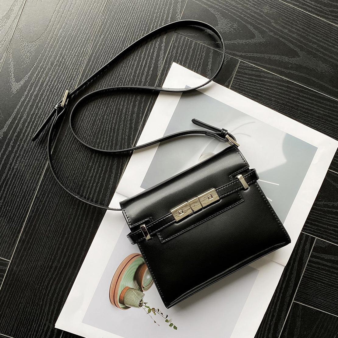 Leather Minimal Box Crossbody Bag, Leather Handbag, Shoulder Bag, Leather Purse, Leather Laptop Bag, Handbag, Women Designer Bag, Gift - Alexel Crafts