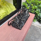 Italian Calfskin Leather Travel Duffel Bag | Handmade Premium Collector's Limited Edition Weekender