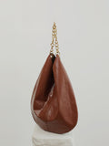 Oversized Fashion Cowhide Leather and Suede Double-sided Chain Boho Bag, Must-have Fashion Slouchy Tote Bag,