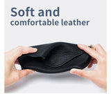 Premium Cowhide Leather Glasses Case | Portable Sunglasses Pouch with Minimalist Design