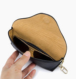 Premium Cowhide Leather Glasses Case | Portable Sunglasses Pouch with Minimalist Design
