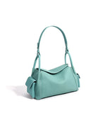 Soft Cowhide Leather Hobo Shoulder Bag – Adjustable Crossbody Commuter Bag for Women | Magnetic Clasp, Multiple Pockets